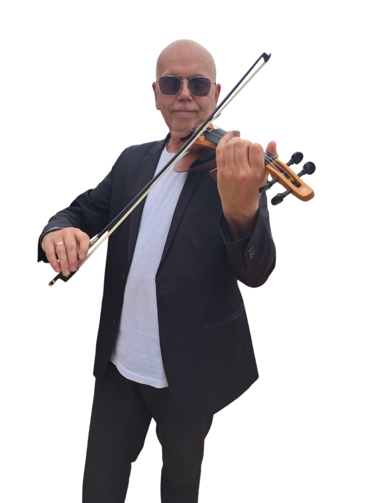 violín eléctrico Pedro Miguel Aguinaga