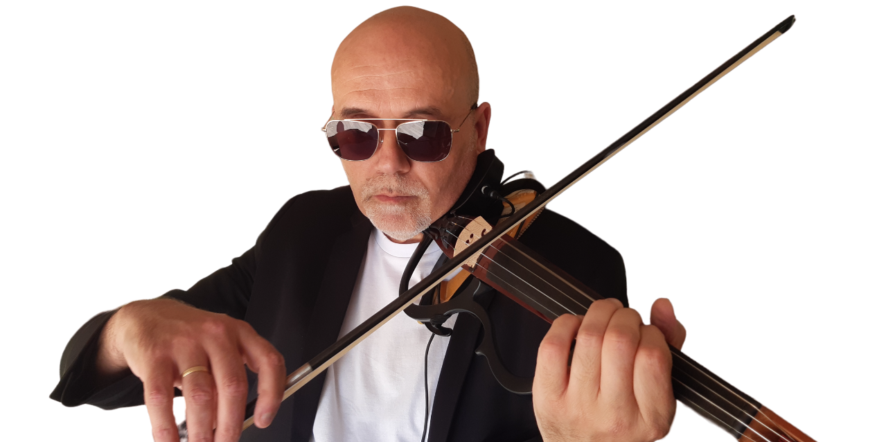 violín eléctrico en olloqui